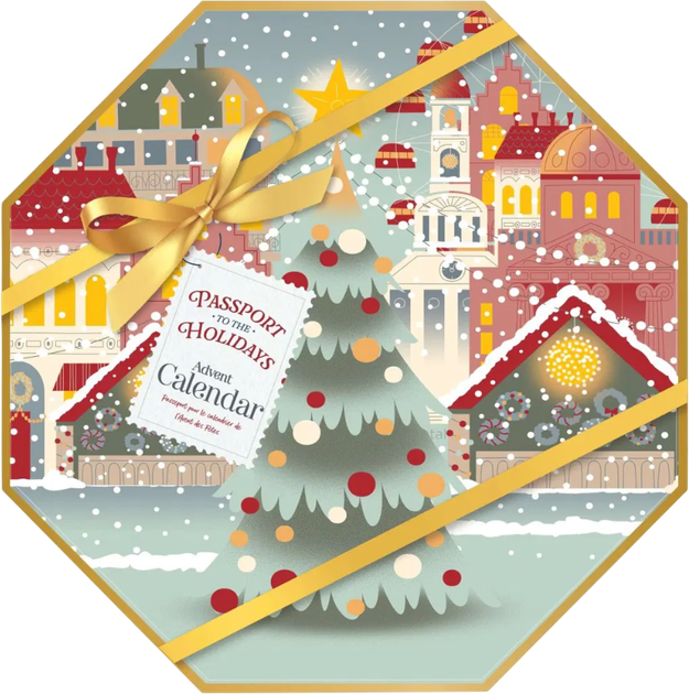 Адвент-календар Yankee Candle Passport to The Holidays 24 шт (5038581163734) - зображення 2