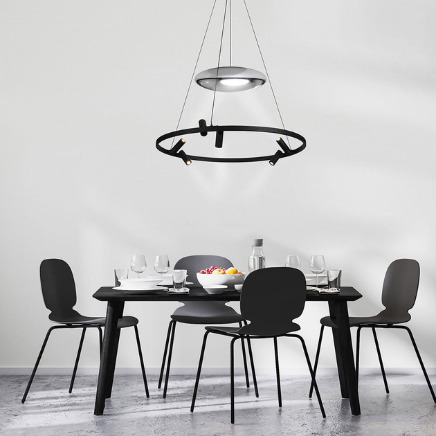 Lampa wisząca Light Prestige Almeria LP-907/1P BK - obraz 4