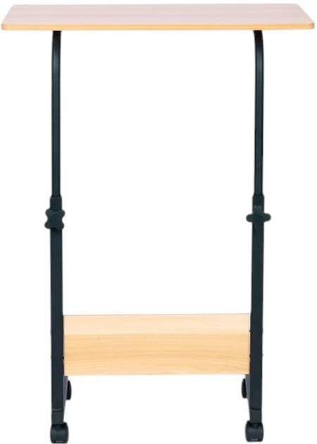 Столик для ноутбука ModernHome by Multistore з коліщатками коричневий (PJJCT0135-60C) - зображення 2