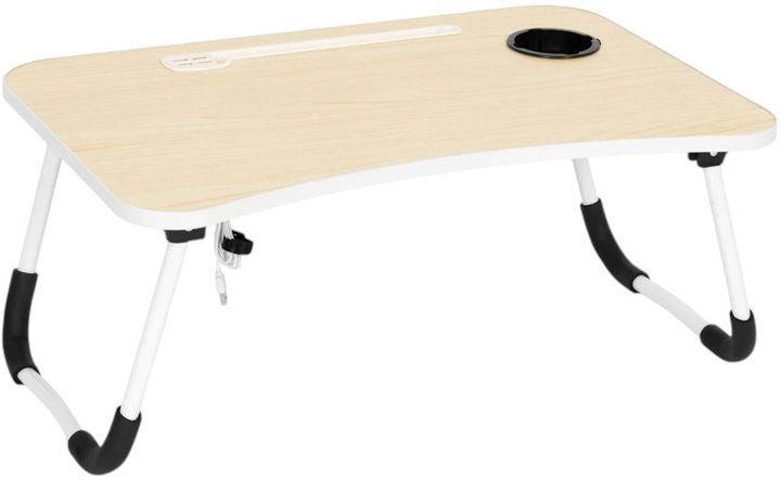 Столик для ноутбука ModernHome by Multistore складна підставка 60 x 40 см (PJJLT0001-03) - зображення 2