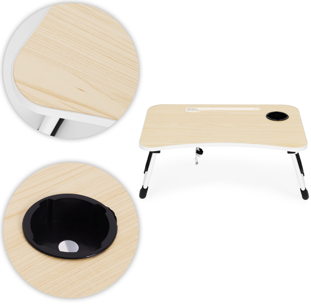 Stolik pod laptopa ModernHome by Multistore składana taca 60 x 40 cm (PJJLT0001-03) - obraz 7
