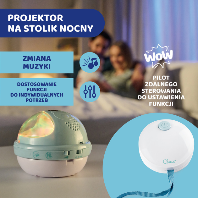 Карусель на ліжечко Chicco First Dream 3 в 1 Веселка Рожева (8058664153268) - зображення 12