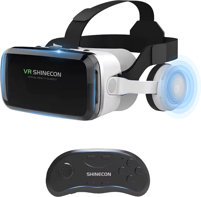 Окуляри віртуальної реальності Shinecon SC-G04BS-Box + Джойстик Shinecon SC-B01 (SC-G04BS+SC-B01) - зображення 3