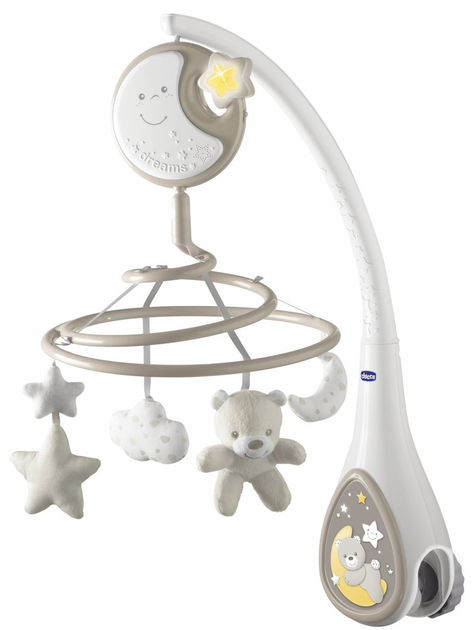 Karuzela na łóżeczko Chicco First Dream Next2Dreams 3 w 1 Beżowa (8058664051946) - obraz 2