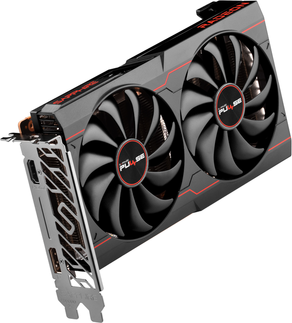 Karta graficzna Sapphire PCI-Ex Radeon RX 6500 XT Pulse OC 4GB GDDR6 (64bit) (2825/18000) (1 x HDMI, 1 x DisplayPort) (11314-07-20G) - obraz 3
