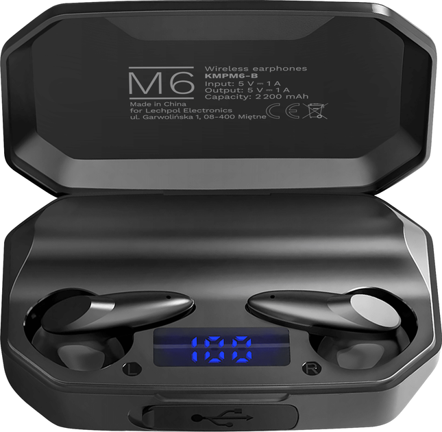 Słuchawki Kruger&Matz M6 Black (KMPM6-B) - obraz 4