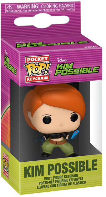Brelok Funko Pop! Disney Keychain Kim Possible 83527 (889698835275) - obraz 1