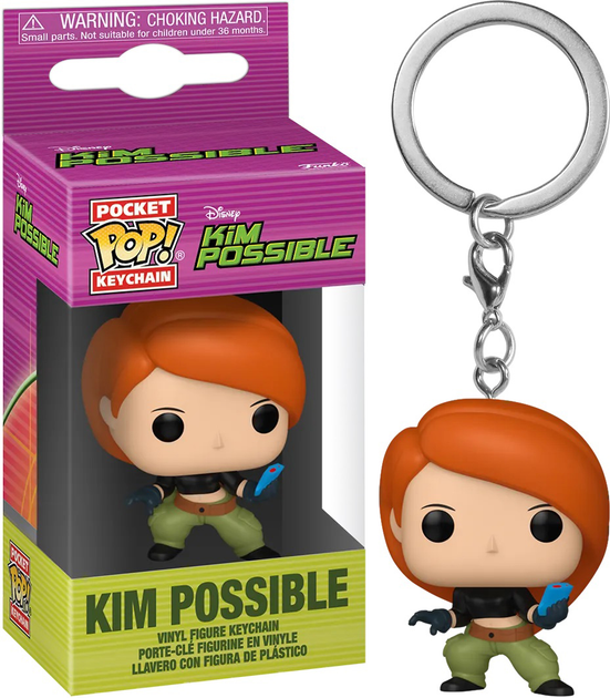 Brelok Funko Pop! Disney Keychain Kim Possible 83527 (889698835275) - obraz 2