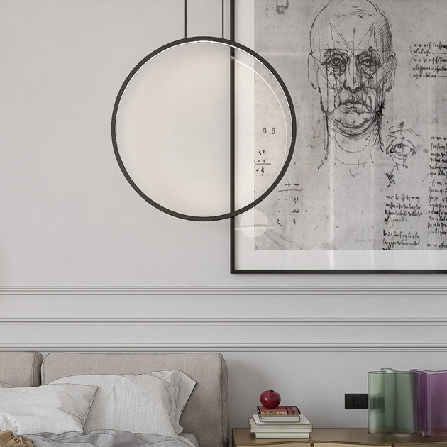 Підвісний світильник Light Prestige Mirror LP-999/1P S BK CCT - зображення 2