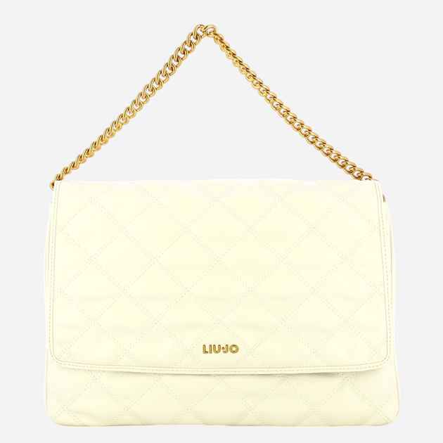 Torebka crossbody damska duża Liu Jo AA5124E0914-X0459 Mleczna - obraz 4
