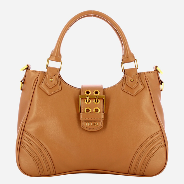 Torebka shopper damska mała Liu Jo AF4120E0064-X0534 Brązowa - obraz 4