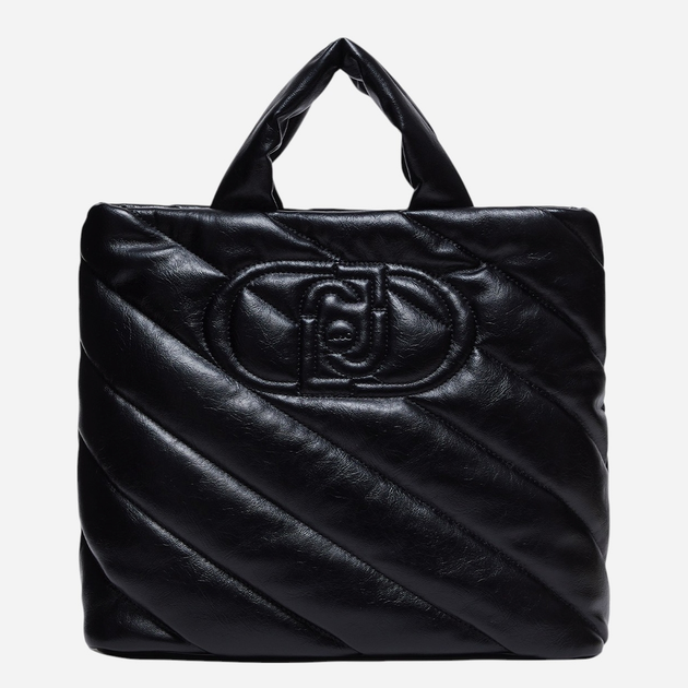 Torebka shopper damska duża Liu Jo AF4139E0022-22222 Czarna - obraz 1