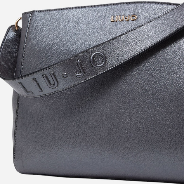 Torebka shopper damska mała Liu Jo AF4257E0037-04020 Szara - obraz 6