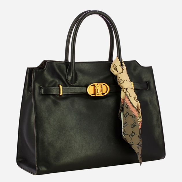 Torebka shopper damska duża Liu Jo AF4293E0503-22222 Czarna - obraz 3
