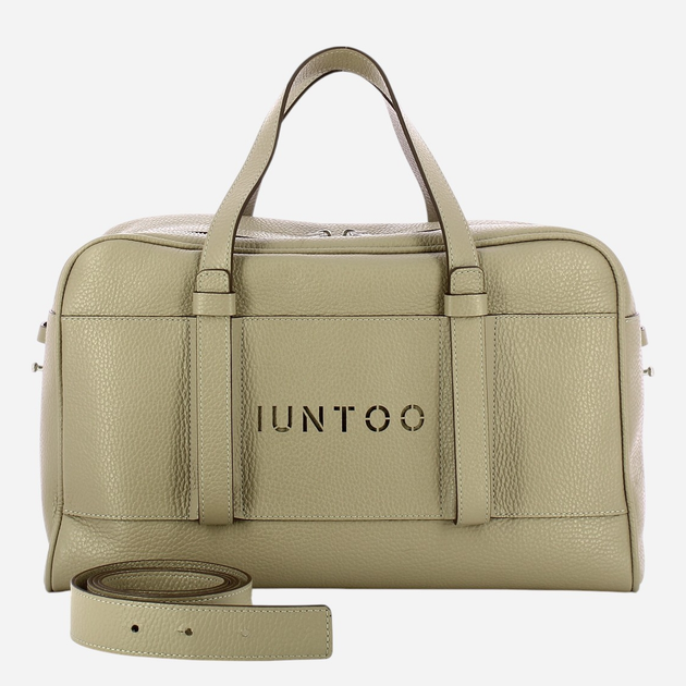 Сумка шопер жіноча з натуральної шкіри IUNTOO Priora 187001-CAPPUCCINO-C05 Капучино (800070340445) - зображення 1