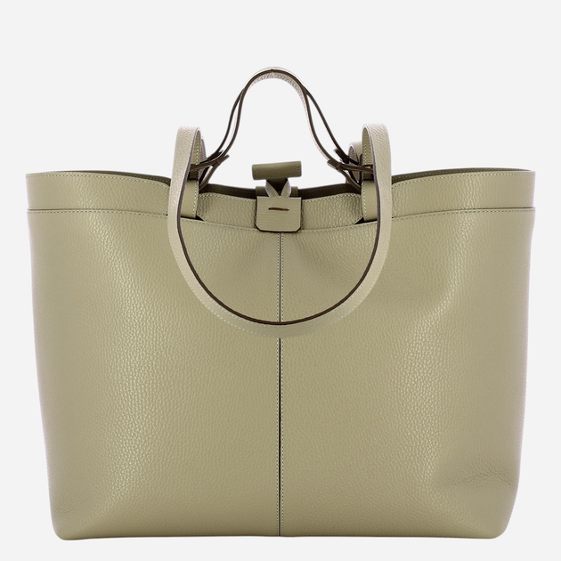 Torebka shopper damska skórzana IUNTOO Riviera 181002-CAPPUCCINO-C05 Kapuccino - obraz 2