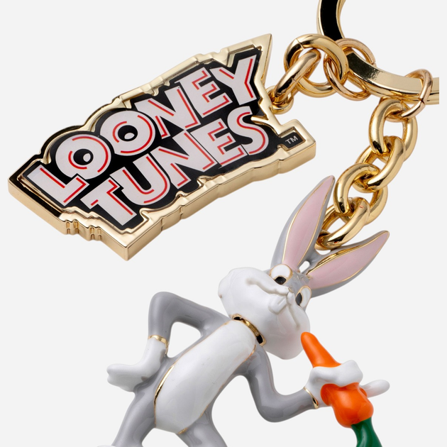 Brelok Braccialini Looney Tunes LTKEY01-ME-818 Szary - obraz 2
