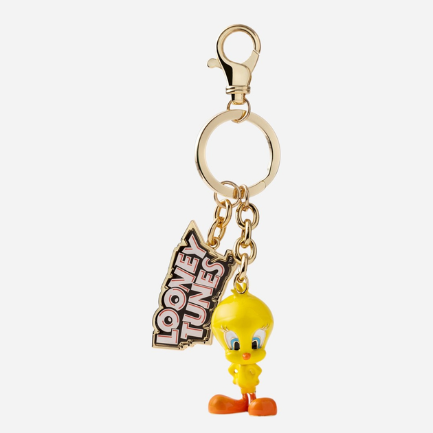 Brelok Braccialini Looney Tunes LTKEY04-ME-818 Żółty - obraz 1