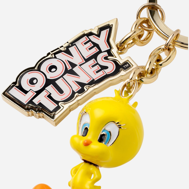 Brelok Braccialini Looney Tunes LTKEY04-ME-818 Żółty - obraz 2