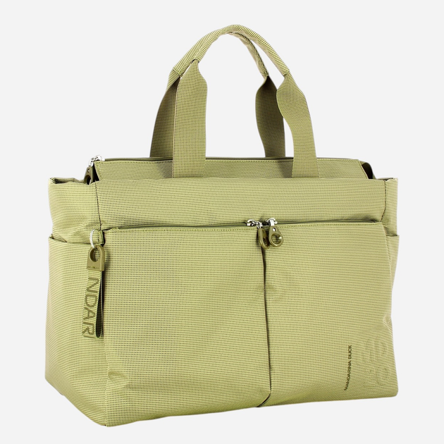 Дорожня сумка жіноча Mandarina Duck P10QMB02-A26 Зелена (800070343490) - зображення 3