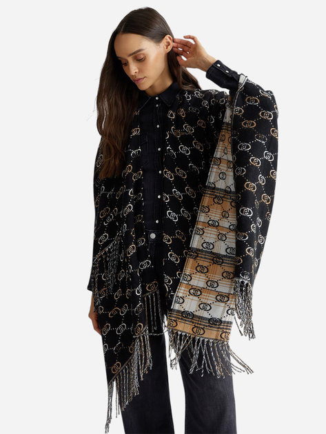 Peleryna damska Liu Jo 2F4014T0300-22222 One Size Czarna - obraz 1