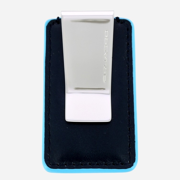 Затискач для грошей чоловічий Piquadro PP4857B2/BLU2 Синій (800070139840) - зображення 1