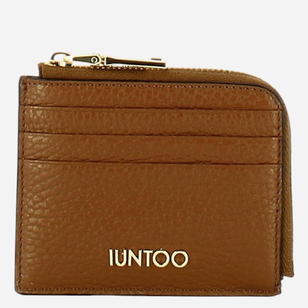 Картхолдер жіночий IUNTOO Armonia 167066-033 Коричневий (800070339423) - зображення 1