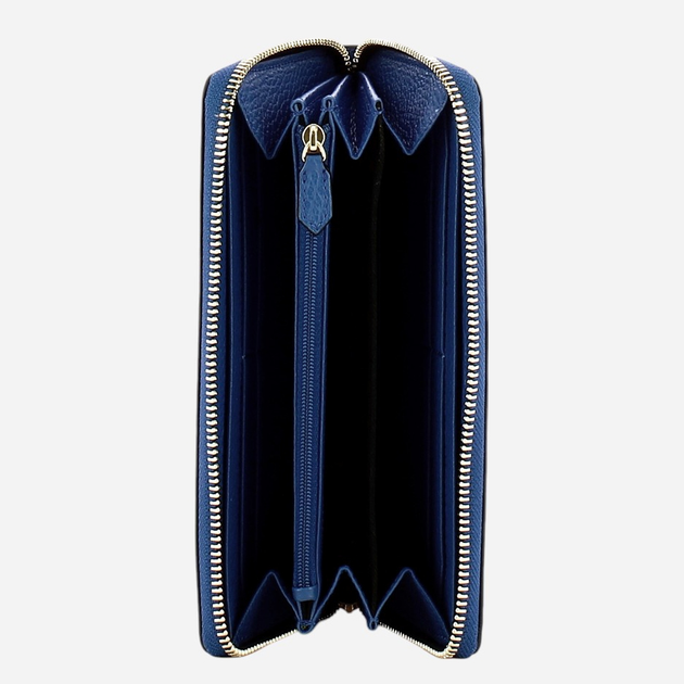 Гаманець жіночий шкіряний для карток IUNTOO Armonia 167065-007 Синій (800070339416) - зображення 3