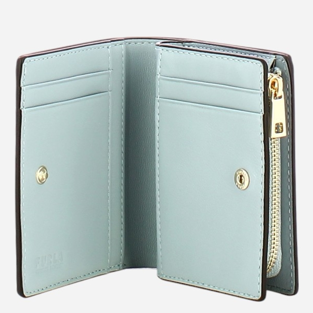 Гаманець жіночий шкіряний для карток Furla Camelia WP00307HSF000550001007 Блакитний (800070339922) - зображення 3
