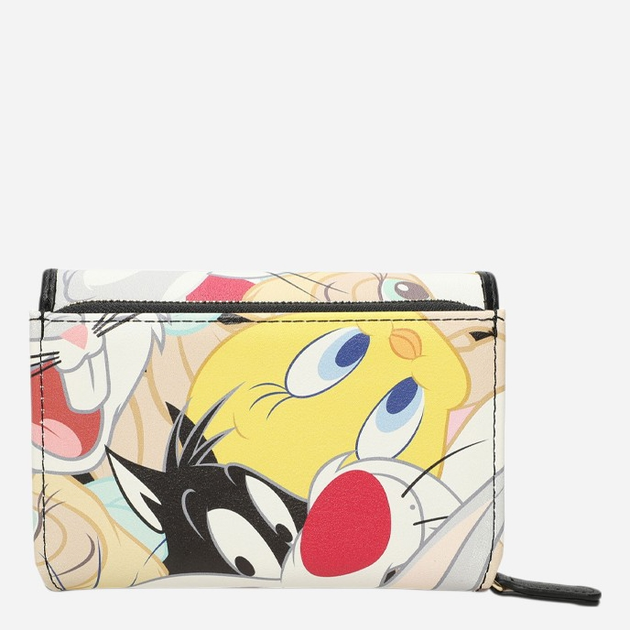Portfel damski na karty Braccialini Looney Tunes Allfriend LT121-AF-818 Czarny - obraz 2