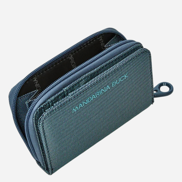 Portfel damski na karty Mandarina Duck P10QMPN8-23E Niebieski - obraz 3