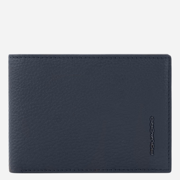 Portfel męski skórzany Piquadro PU1392MOSR/BLU Niebieski - obraz 1