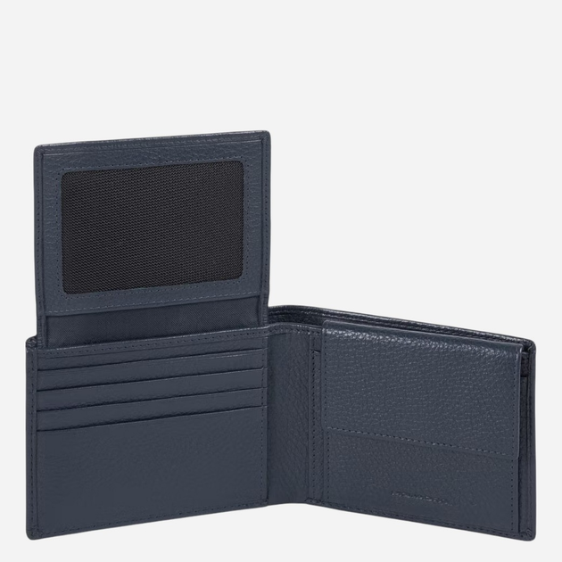 Портмоне чоловіче шкіряне для карток Piquadro PU1392MOSR/BLU Синє (800070289563) - зображення 4