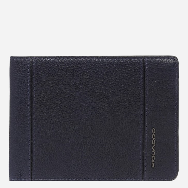 Portfel męski skórzany Piquadro PU257S134R/BLU Niebieski - obraz 1
