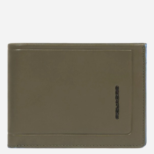 Portfel męski skórzany Piquadro PU257S138R/VE Oliwkowy - obraz 1