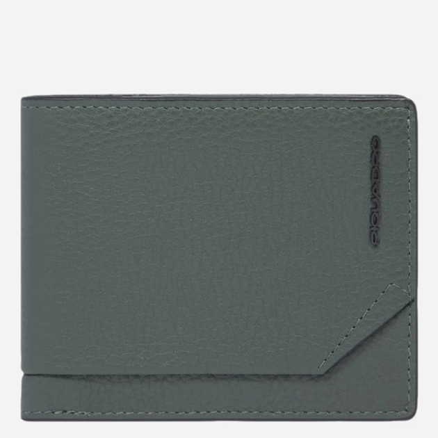 Portfel męski skórzany Piquadro PU4188S135R/VE Zielony - obraz 1