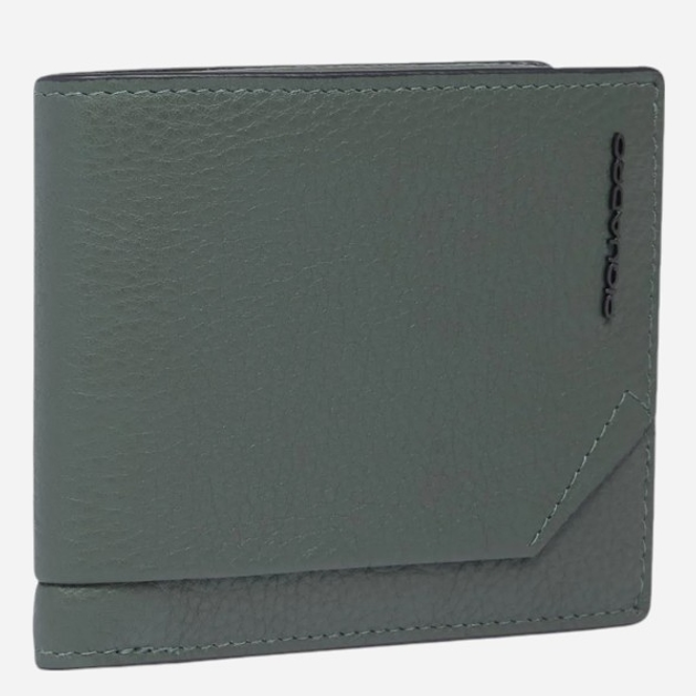 Portfel męski skórzany Piquadro PU4188S135R/VE Zielony - obraz 3