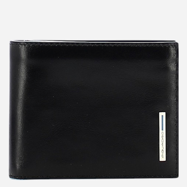 Portfel męski skórzany Piquadro PU4518B2R/N Czarny - obraz 1