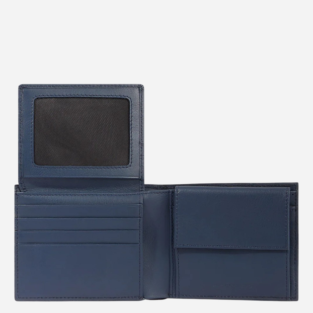 Портмоне чоловіче шкіряне для карток Piquadro PU4518S133R/BLU Синє (800070342438) - зображення 4