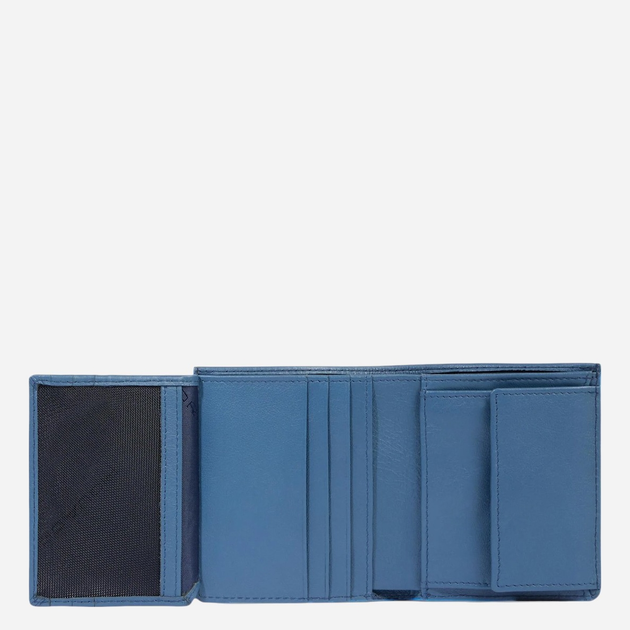 Portfel męski skórzany Piquadro PU5964S138R/AV Niebieski - obraz 4