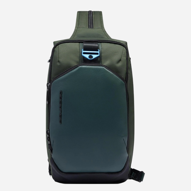 Plecak męski A4 Piquadro CA6632S137/VE Zielony - obraz 1