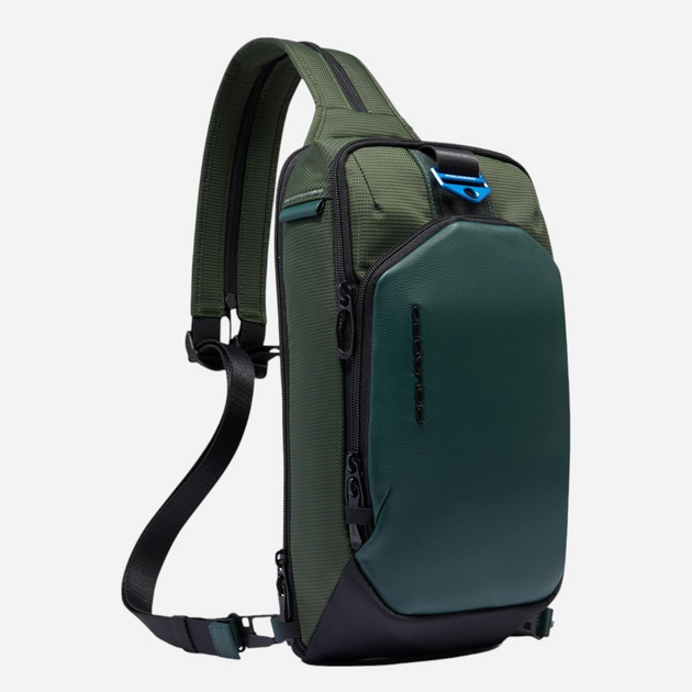 Plecak męski A4 Piquadro CA6632S137/VE Zielony - obraz 3