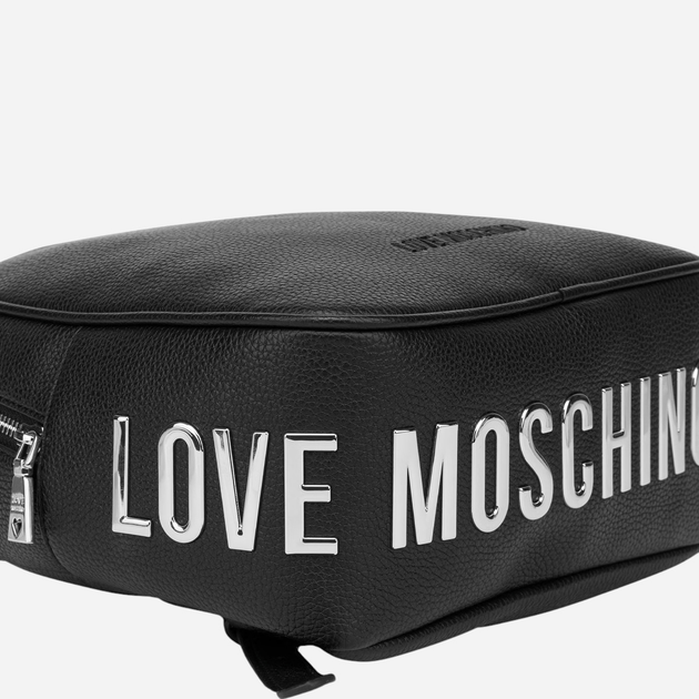 Рюкзак жіночий Love Moschino JC4030PP1MLT000B Чорний (800070339059) - зображення 4