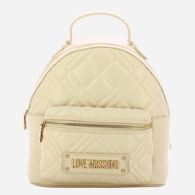 Plecak damski mały Love Moschino JC4148PP1MLA0110 Mleczny - obraz 1