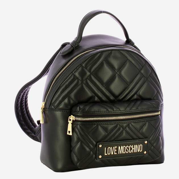 Plecak damski mały Love Moschino JC4148PP1MLA0000 Czarny - obraz 3