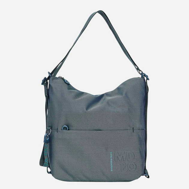 Plecak damski A4 Mandarina Duck P10QMT38-23E Niebieski - obraz 1