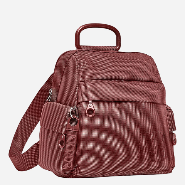 Plecak damski mały Mandarina Duck P10QMTT1-06E Czerwony - obraz 3