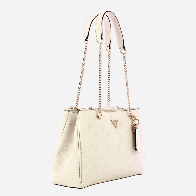 Сумка жіноча середня Guess Cresidia HWPG9349090-OFF Біла (800070334977) - зображення 3
