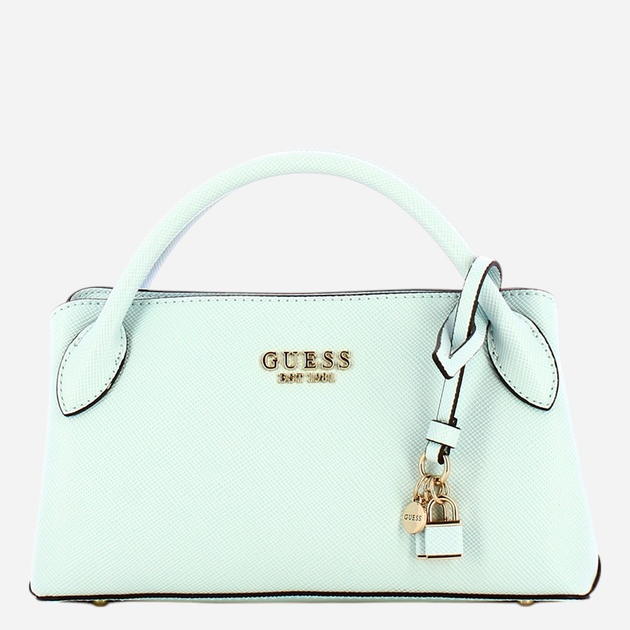 Сумка жіноча зі штучної шкіри середня Guess Fedana HWZG9643050-PWB Блакитна (800070335006) - зображення 1