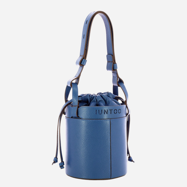 Torebka damska skórzana IUNTOO Infinito 189000-BLUETTE-C22 Niebieska - obraz 3